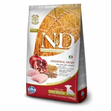 N&D - N&D Ancestral Grain Tavuk ve Nar Mini Puppy Köpek Maması 7 Kg