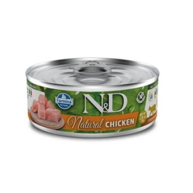 N&D - N&D Natural Tavuklu Kedi Konservesi 24*70 Gr