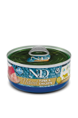 N&D Natural Ton Balıklı ve Tavuklu Kedi Konservesi 18*140 Gr - Thumbnail