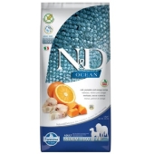 N&D Ocean Morina Balığı, Balkabağı ve Portakal Adult Medium-Maxi Köpek Maması 12 Kg - Thumbnail