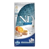 N&D Ocean Morina Balığı ve Portakal Adult Medium-Maxi Köpek Maması 12 Kg - Thumbnail