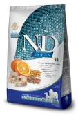 N&D Ocean Morina Balığı ve Portakal Adult Medium-Maxi Köpek Maması 2,5 Kg - Thumbnail