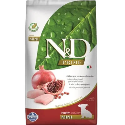 N&D - N&D Prime Tavuk ve Nar Puppy Mini Tahılsız Yavru Köpek Maması 800 Gr