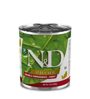 N&D - N&D Prime Tavuk ve Nar Yavru Köpek Konservesi 6*285 Gr