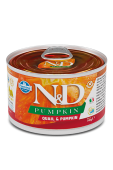 N&D Pumpkin Bıldırcın ve Balkabağı Mini Köpek Konservesi 140 Gr - Thumbnail