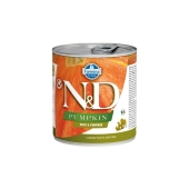 N&D Pumpkin Ördek ve Balkabağı Köpek Konservesi 6*285 Gr - Thumbnail