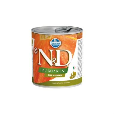 N&D - N&D Pumpkin Ördek ve Balkabağı Köpek Konservesi 6*285 Gr