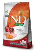 N&D Pumpkin Tavuk ve Nar Adult Medium-Maxi Tahılsız Köpek Maması 12 Kg - Thumbnail