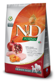 N&D Pumpkin Tavuk ve Nar Adult Medium-Maxi Tahılsız Köpek Maması 2,5 Kg - Thumbnail