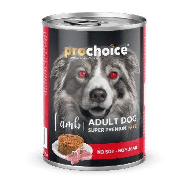 Prochoice - Prochoice Kuzu Etli ve Pirinçli Ezme Köpek Konservesi 12*400 Gr