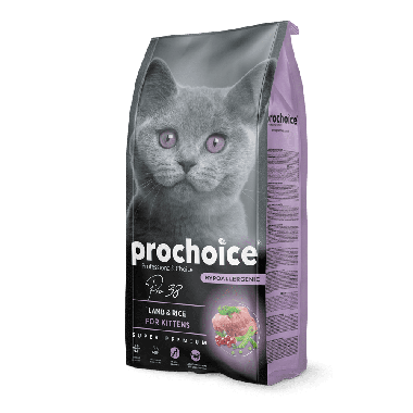 Prochoice - Prochoice Pro38 Kitten Kuzu Etli ve Pirinçli Kedi Maması 15 Kg