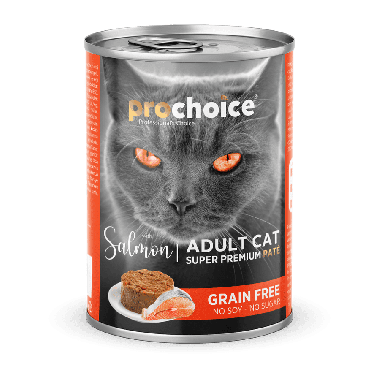 Prochoice - Prochoice Somonlu Ezme Kedi Konservesi 12*400 Gr