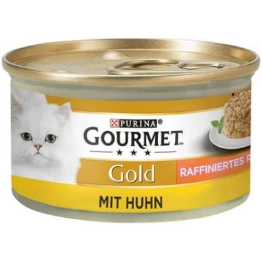 Purina - ProPlan Gourmet Gold Savoury Cake Tavuklu Kedi Konservesi 85 Gr