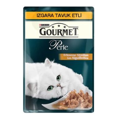 Purina - ProPlan Gourmet Perle Izgara Tavuklu Kedi Yaş Mama 85 Gr