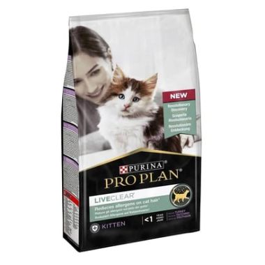 Purina - ProPlan LiveClear Kitten Hindili Yavru Kedi Maması 1,4 Kg