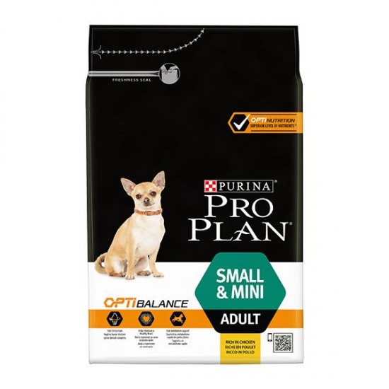 Proplan Opti-Balance Small Mini Adult Tavuklu Köpek Maması 3 Kg
