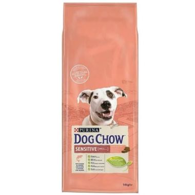 Purina Dog Chow - Purina Dog Chow Sensitive Adult Somonlu Köpek Maması 14 Kg