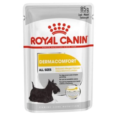 Royal Canin - Royal Canin CCN Dermacomfort Pouch Köpek Yaş Mama 12*85 Gr