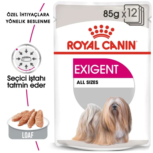 Royal Canin CCN Exigent Pouch Köpek Yaş Mama 85 Gr - Thumbnail