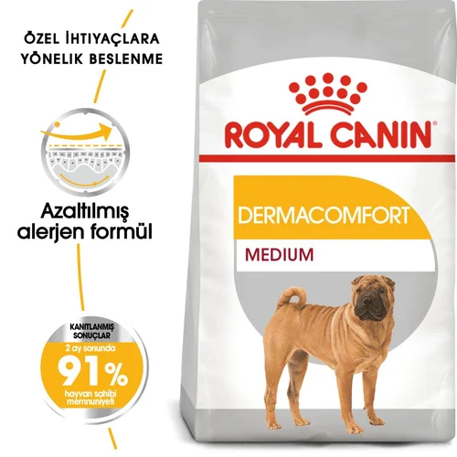 Royal Canin CCN Medium Dermacomfort Köpek Maması 12 Kg - Thumbnail