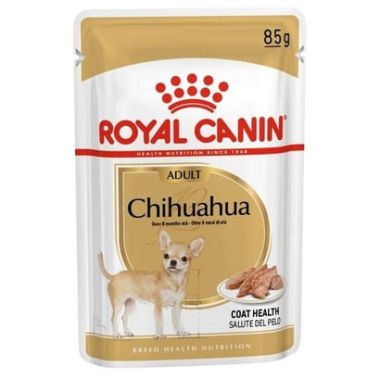 Royal Canin - Royal Canin Chihuahua Adult Pouch Köpek Yaş Mama 12*85 Gr