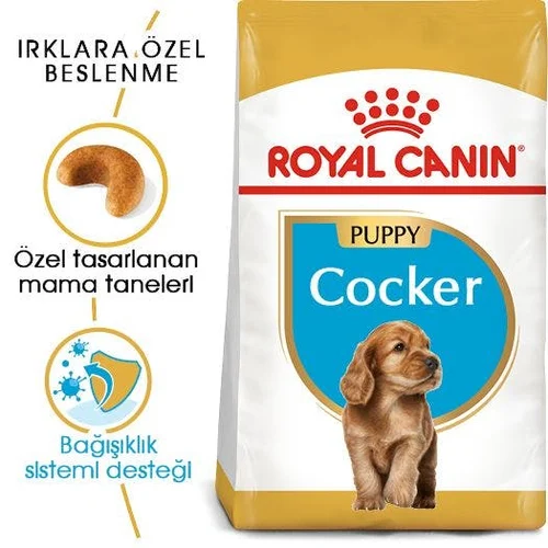 Royal Canin Cocker Puppy Kuru Köpek Maması 3 Kg - Thumbnail