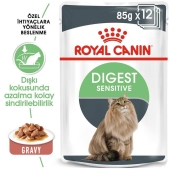 Royal Canin Digest Sensitive Kedi Pouch Yaş Mama 85 Gr - Thumbnail