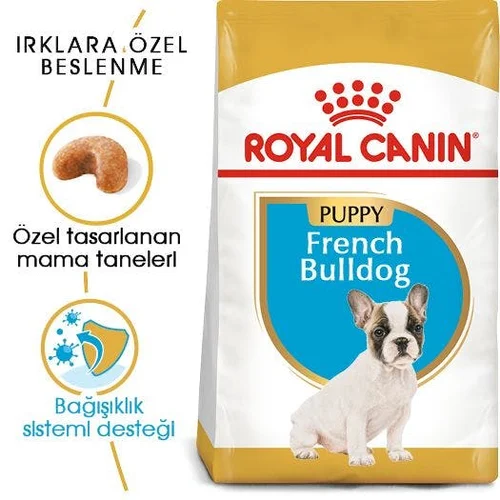 Royal Canin French Bulldog Puppy Kuru Köpek Maması 3 Kg - Thumbnail