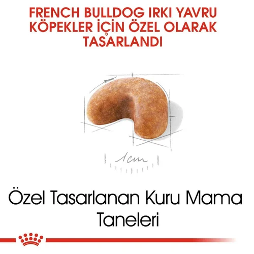 Royal Canin French Bulldog Puppy Kuru Köpek Maması 3 Kg - Thumbnail