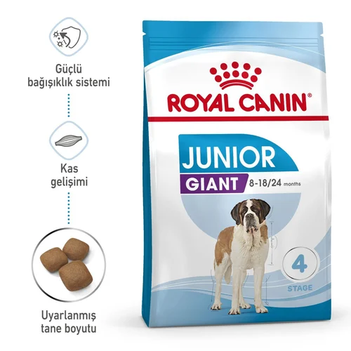 Royal Canin Giant Junior Dev Irk Köpek Maması 15 Kg - Thumbnail