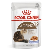 Royal Canin Gravy Ageing +12 Kedi Pouch Yaş Mama 12*85 Gr - Thumbnail
