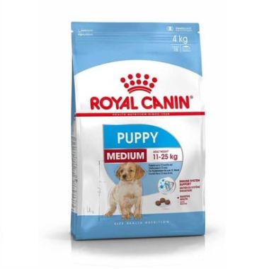Royal Canin - Royal Canin Medium Puppy Orta Irk Kuru Köpek Maması 4 Kg
