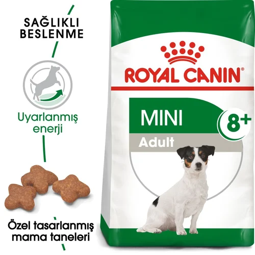 Royal Canin Mini Adult +8 Yaş Yaşlı Köpek Maması 2 Kg - Thumbnail
