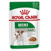 Royal Canin Mini Adult Gravy Pouch Köpek Yaş Mama 12*85 Gr - Thumbnail