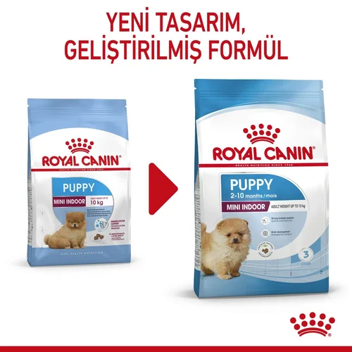 Royal Canin Mini İndoor Puppy Kuru Köpek Maması 1,5 Kg - Thumbnail