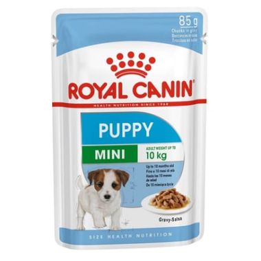 Royal Canin - Royal Canin Mini Puppy Gravy Pouch Köpek Yaş Mama 12*85 Gr