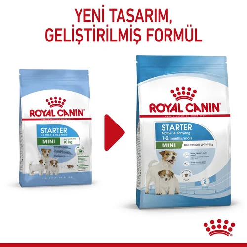 Royal Canin Mini Starter Mother&BabyDog Kuru Köpek Maması 4 Kg - Thumbnail