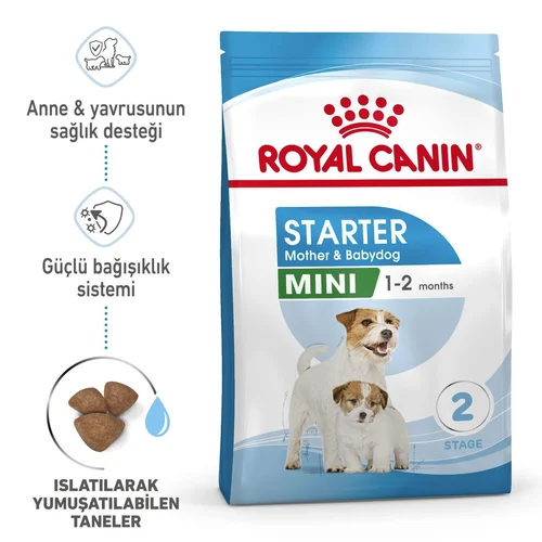 Royal Canin Mini Starter Mother&BabyDog Kuru Köpek Maması 4 Kg - Thumbnail