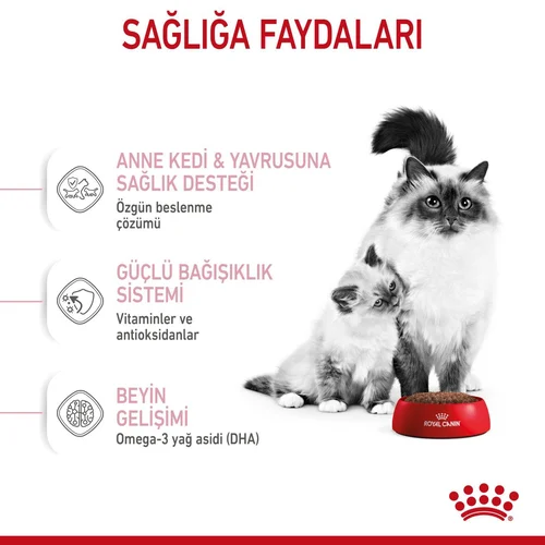 Royal Canin Mother & BabyCat Kuru Kedi Maması 400 Gr - Thumbnail