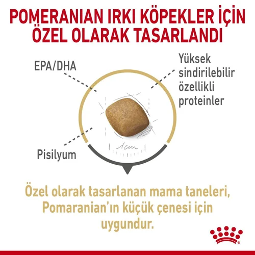 Royal Canin Pomeranian Adult Kuru Köpek Maması 1,5 Kg - Thumbnail