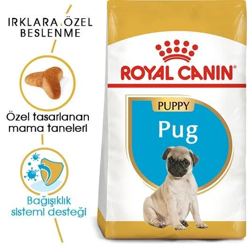 Royal Canin Pug Puppy Kuru Köpek Maması 1,5 Kg - Thumbnail