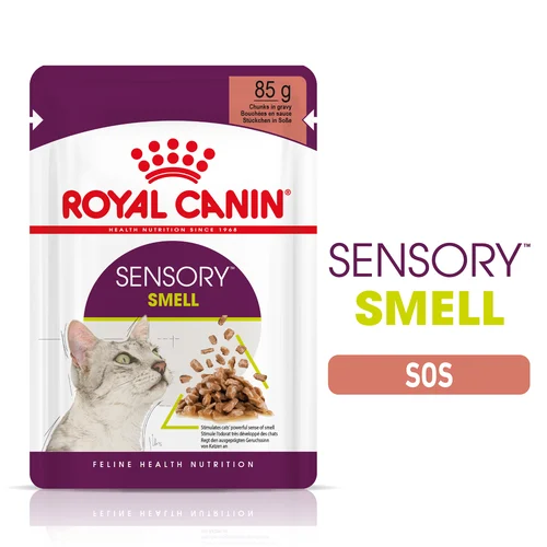 Royal Canin Sensory Smell Etli ve Balıklı Soslu Kedi Pouch Yaş Mama 85 Gr - Thumbnail