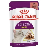 Royal Canin Sensory Smell Etli ve Balıklı Soslu Kedi Pouch Yaş Mama 12*85 Gr - Thumbnail
