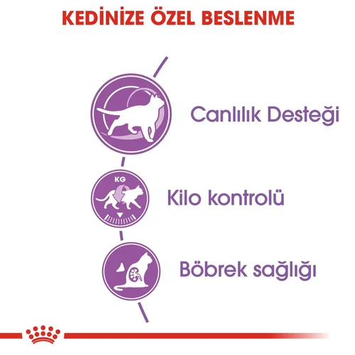 Royal Canin Sterilised +7 Yaş Üzeri Kısırlaştırılmış Kedi Maması 1,5Kg - Thumbnail